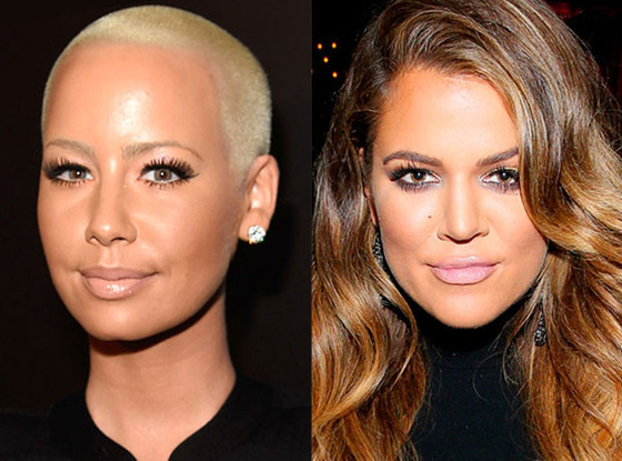 Amber Rose, Khloe Kardashian Amber Rose, Khloe Kardashian